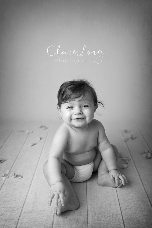Clare Long Photography Bexley Kent photographer Sitter session black and white smile