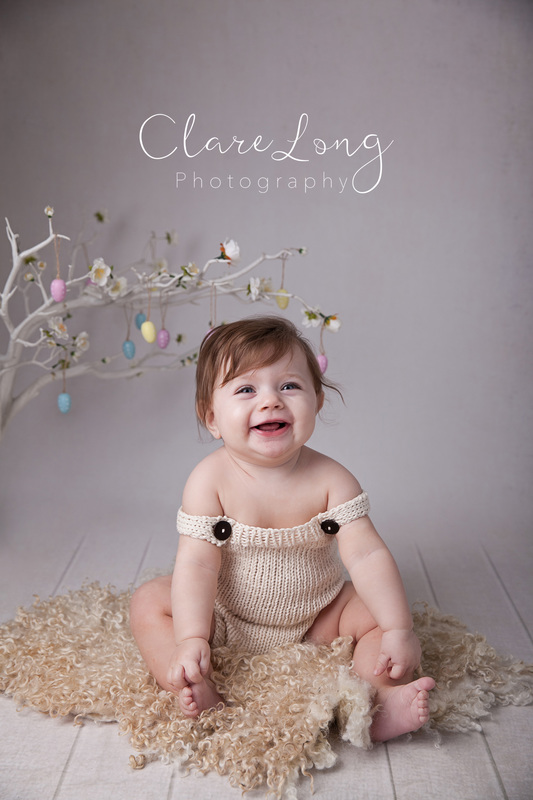 Clare Long Photography Bexley Kent photographer Sitter session smile giggle easter childrens photography