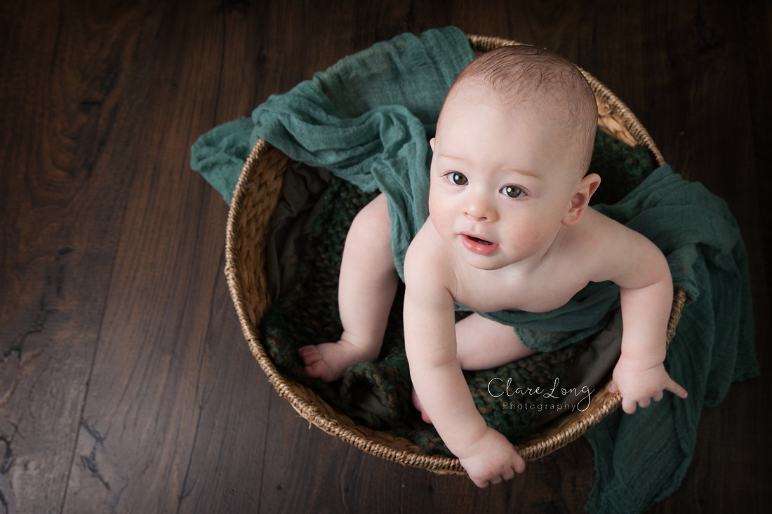 Clare Long Photography 6 months Baby sitting