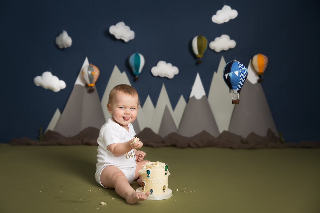 Cake Smash photography, first year, butterflies, flowers photoshoot, one, Baby photography Clare Long Photography Sidcup Kent