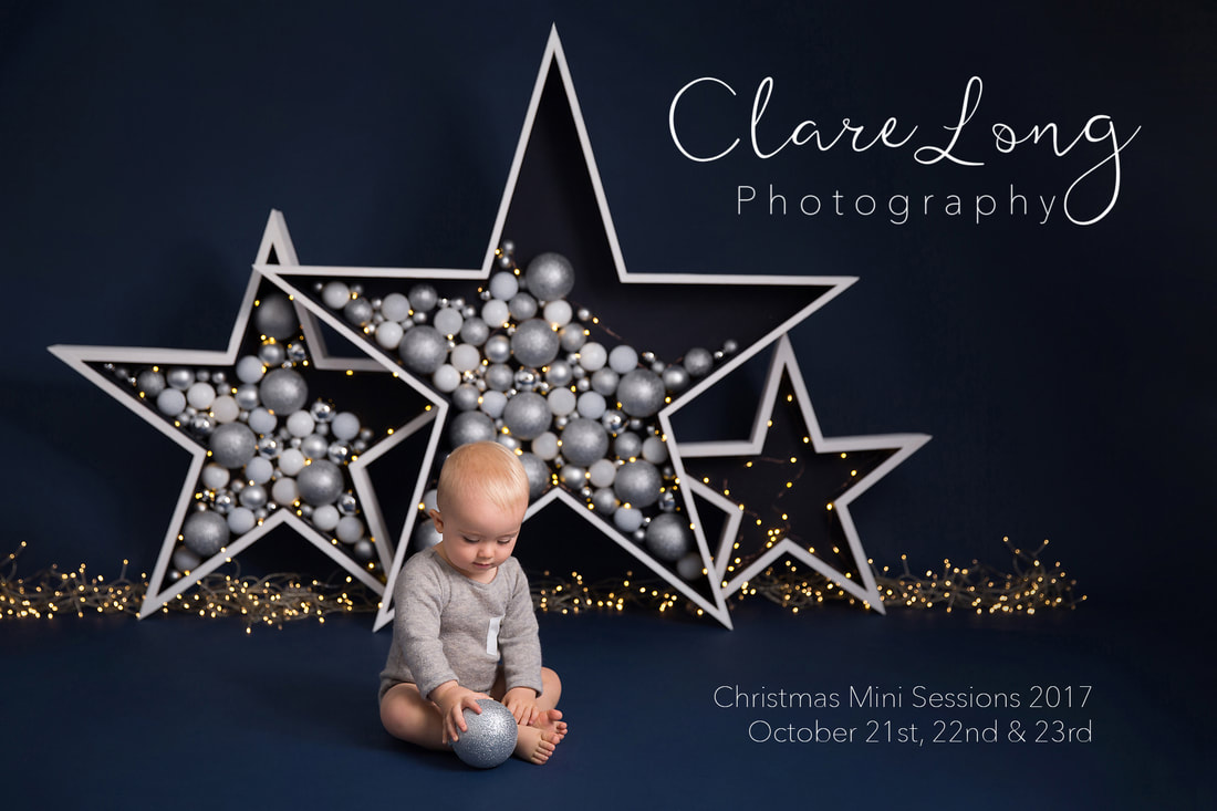 Clare Long Photography Kent portrait christmas children photography stars blue